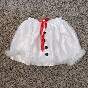 Girls Christmas Pull On Skirt